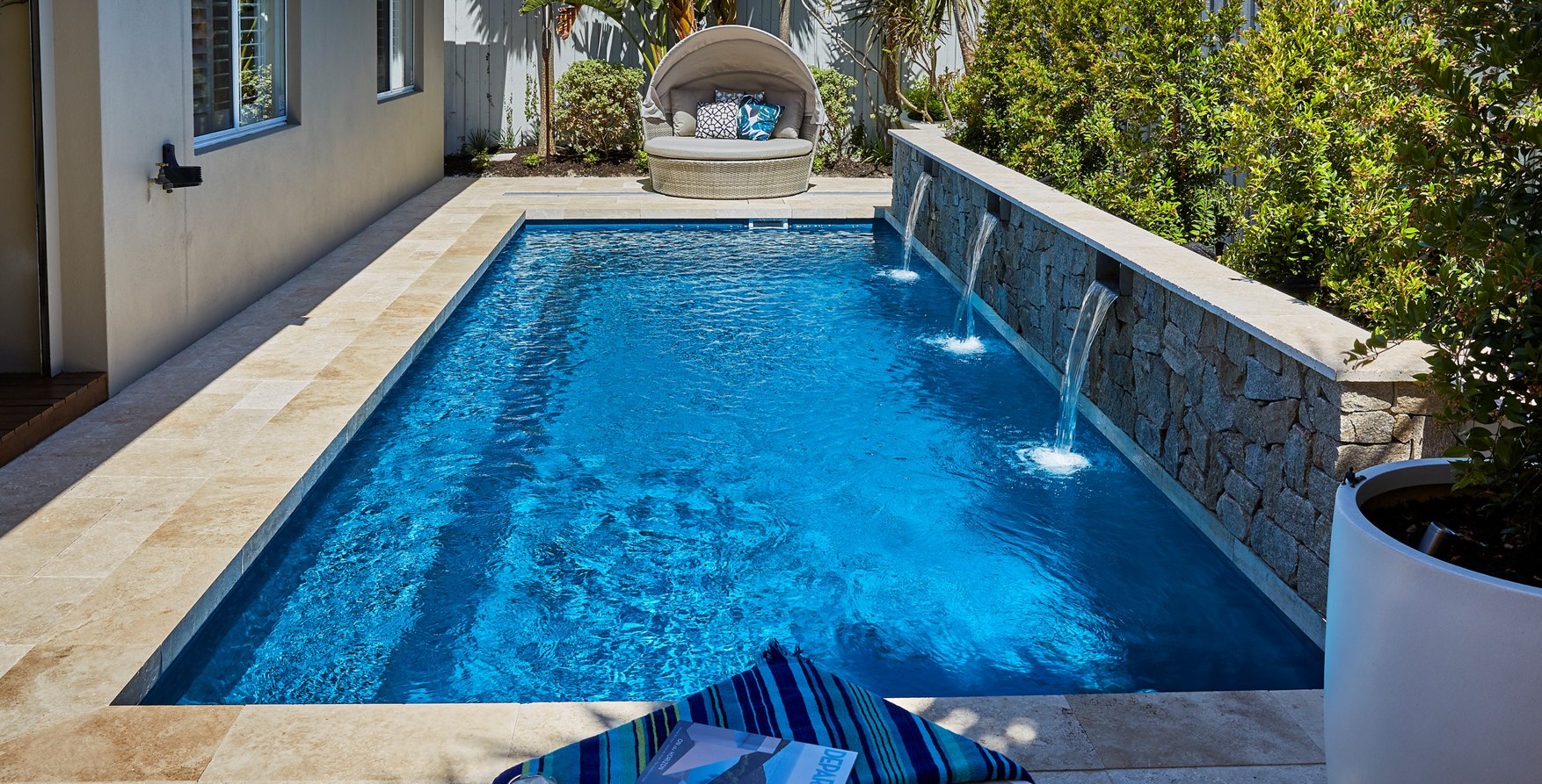Amalfi fibreglass pool